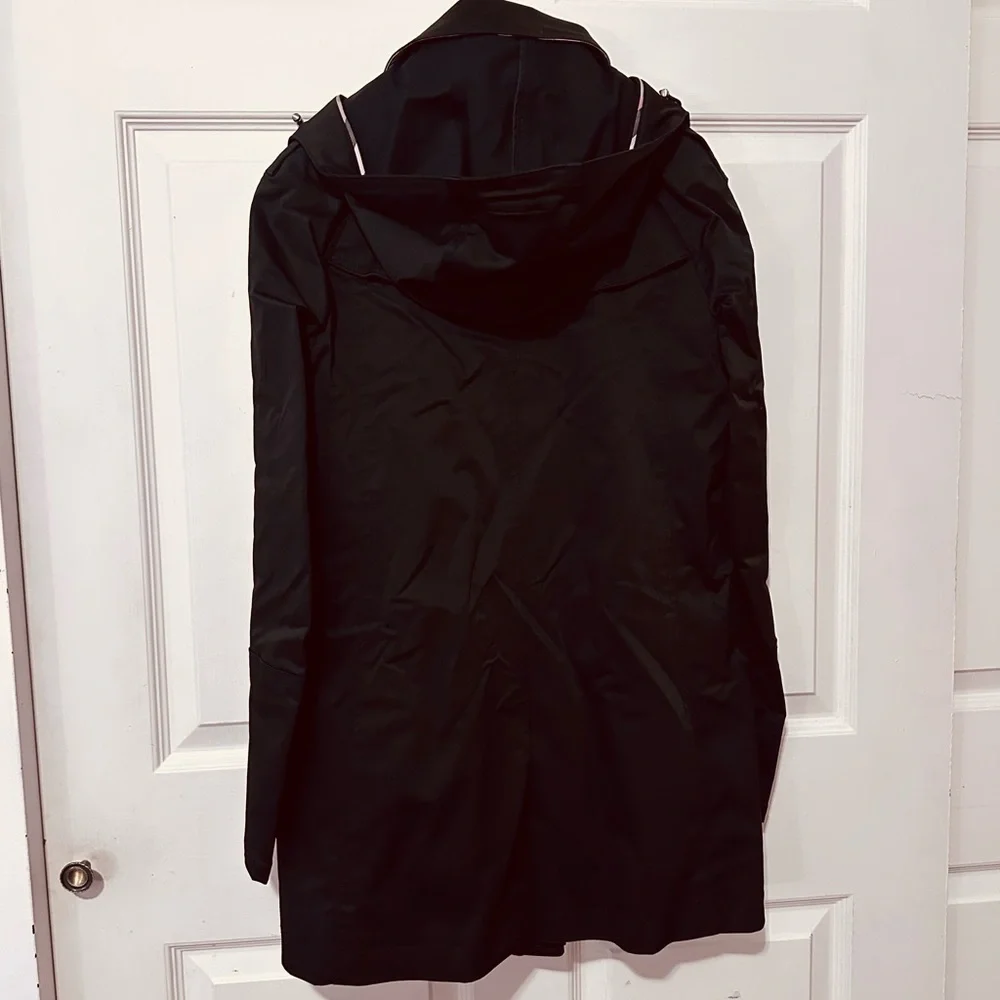 Burberry | Coat | Burberry Brit Hooded Black Trench| Rain Coat | Holiday Gifts - Picture 2 of 16